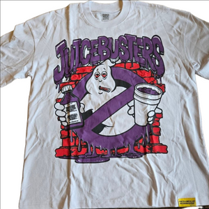 Awful Lot of Cough Syrup Juice Busters Tee Large NWOT